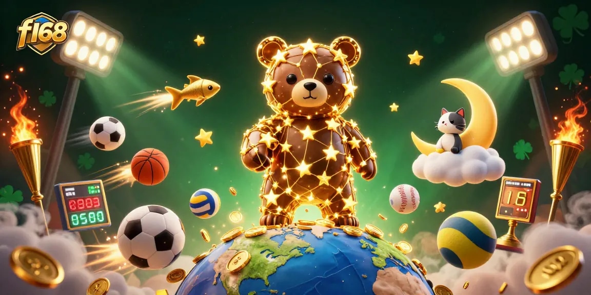 Win big with f168 games featuring dynamic characters and vibrant casino elements in a captivating scene