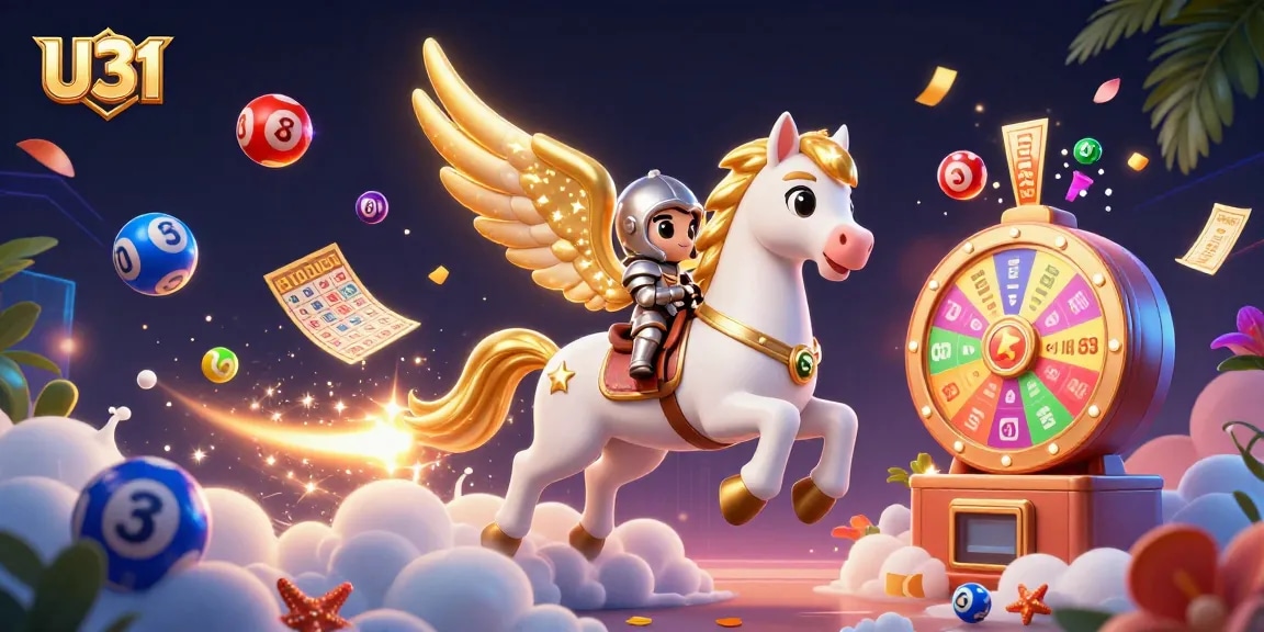 U31 captivates players with thrilling lottery games, featuring vibrant elements and animated effects.