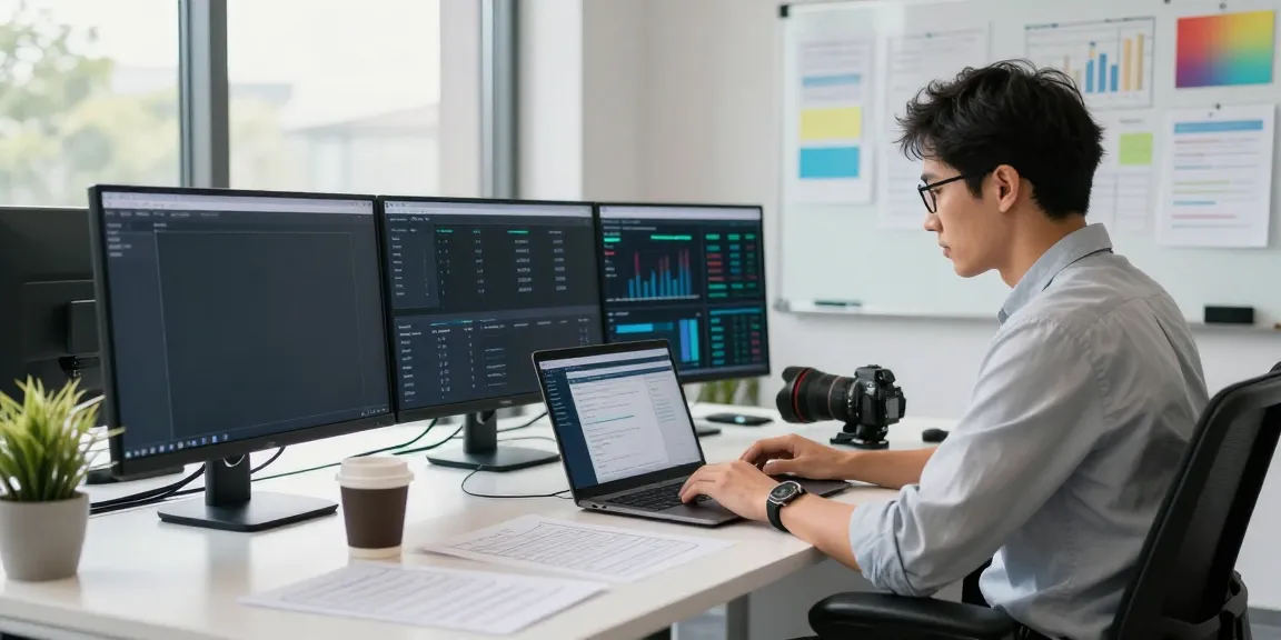 SEO specialist enhancing website performance with instant indexing analytics.