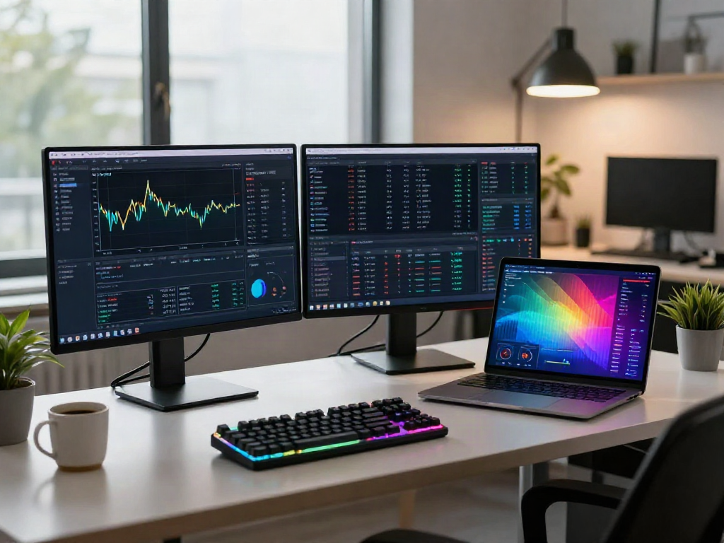 Durov2 Kick stream analysis on dual monitors in a modern crypto trading workspace.