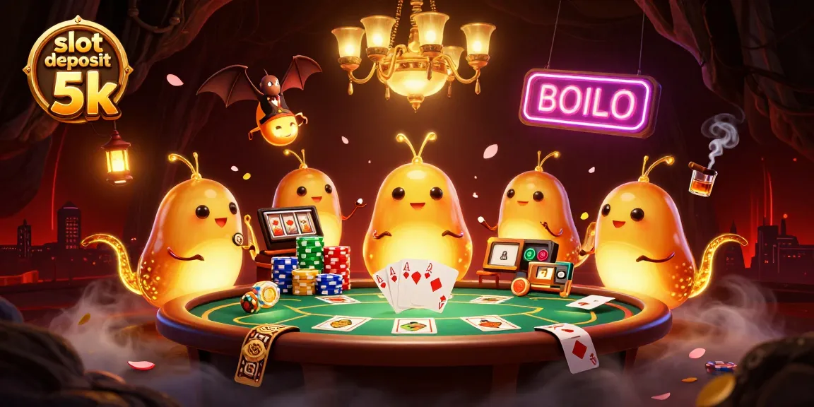 Experience the excitement with the slot deposit 5k in a vibrant, illuminated cave casino.