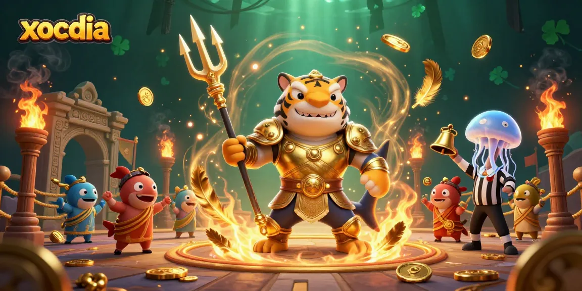Place your bets with xocdia in a vibrant underwater colosseum filled with excitement and winnings.