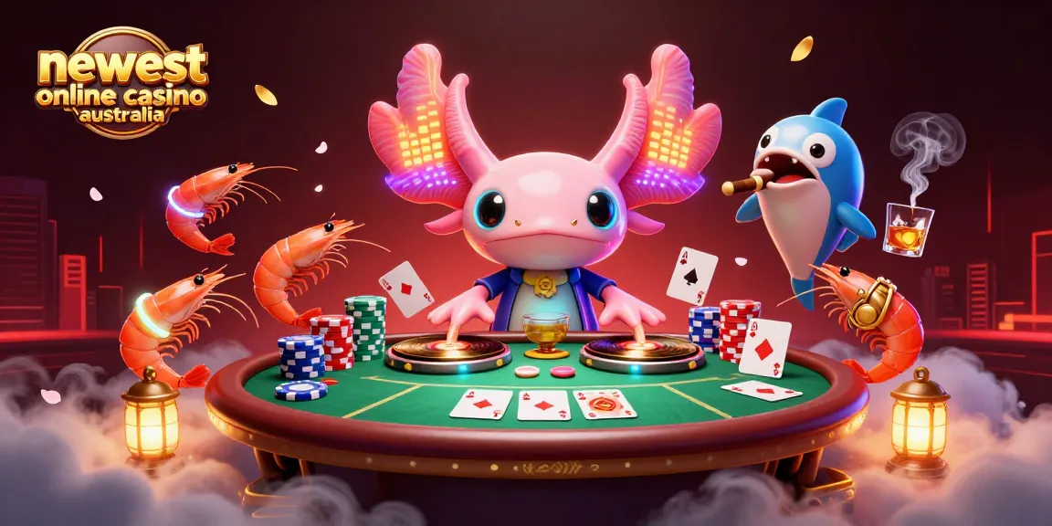 Experience the excitement of the newest online casino Australia with vibrant characters and dynamic game elements.